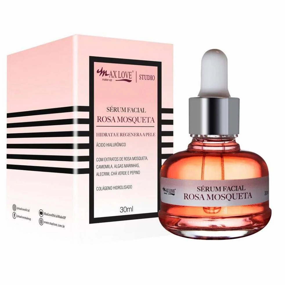 Max Love Serum Facial Rosa Mosqueta 30mL