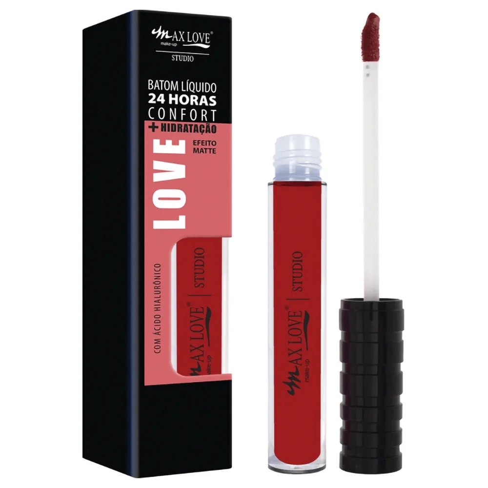Batom Liq Matte 24h Lov Cor734 1734 Max Love