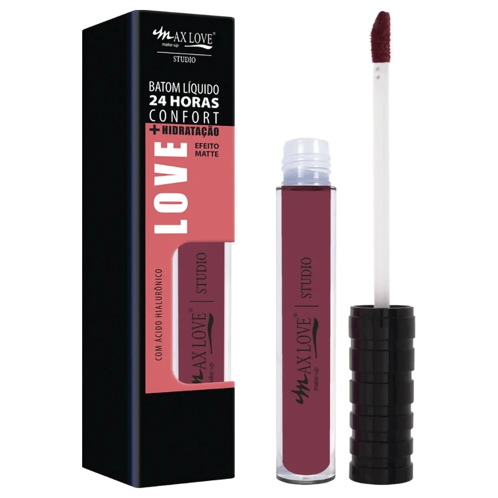 Batom Liq Matte 24h Lov Cor735 1735 Max Love