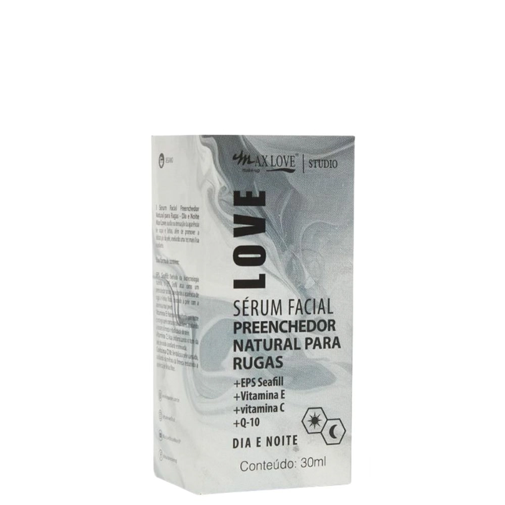 Serum Facial Max Love Preenchedor P/rugas 30ml