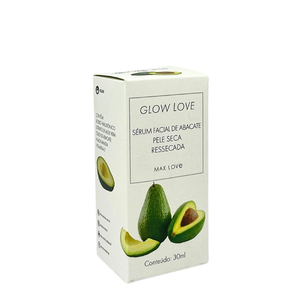 Serum Facial Max Love Glow Love Abacate 30ml