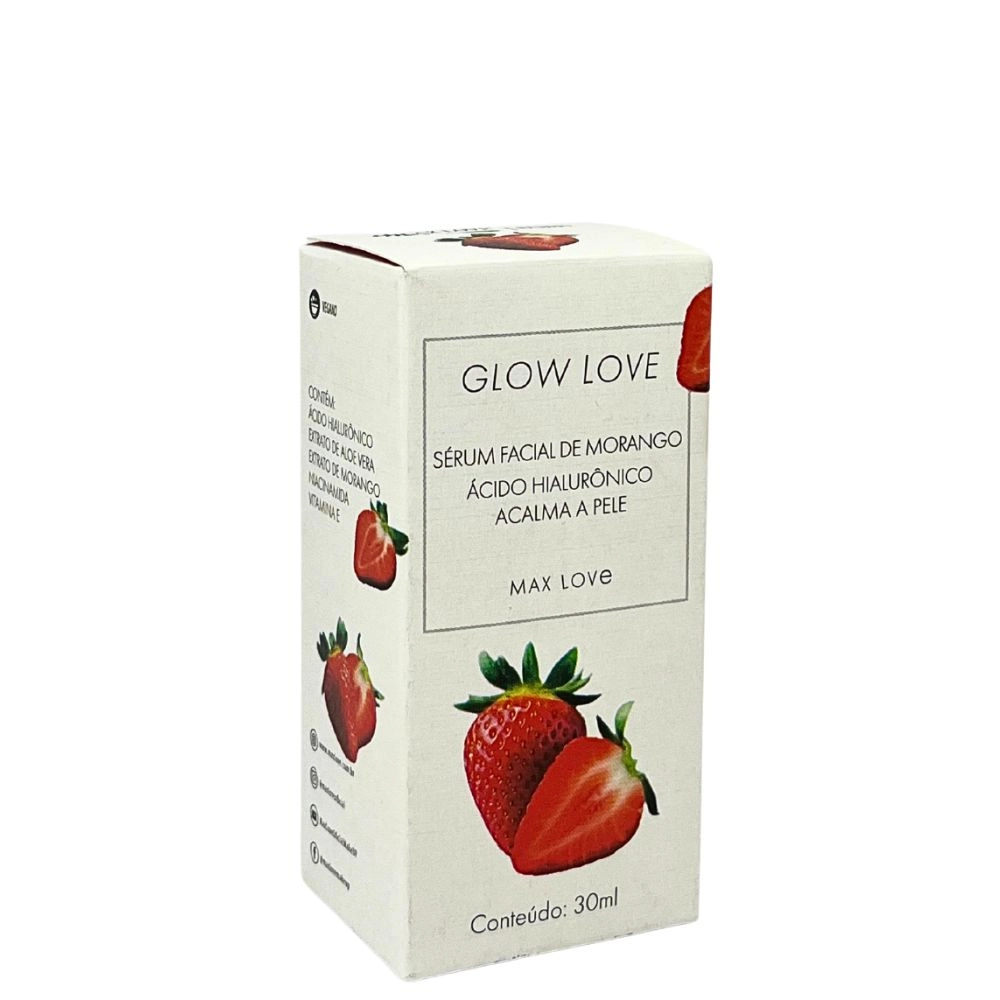 Serum Facial Max Love Glow Love Morango 30ml