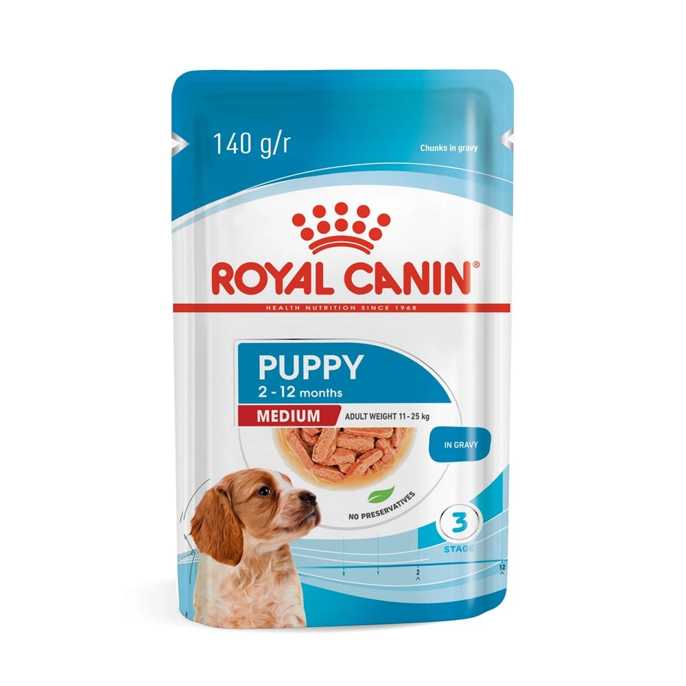 Alimento Úmido Cães Filhotes Raças Médias Royal Canin 140g 140g