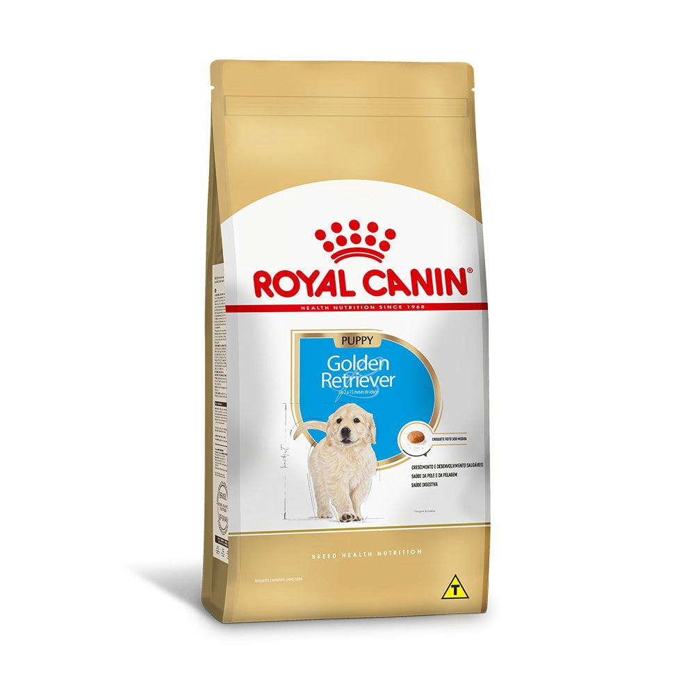 Ração para Golden Retriever Filhote Royal Canin 12kg