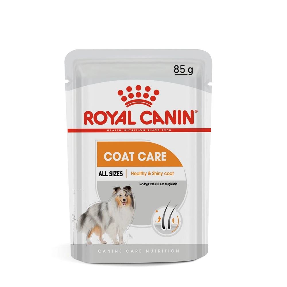 Alimento úmido Royal Canin Cães Adultos Coat Beauty 85g 85g
