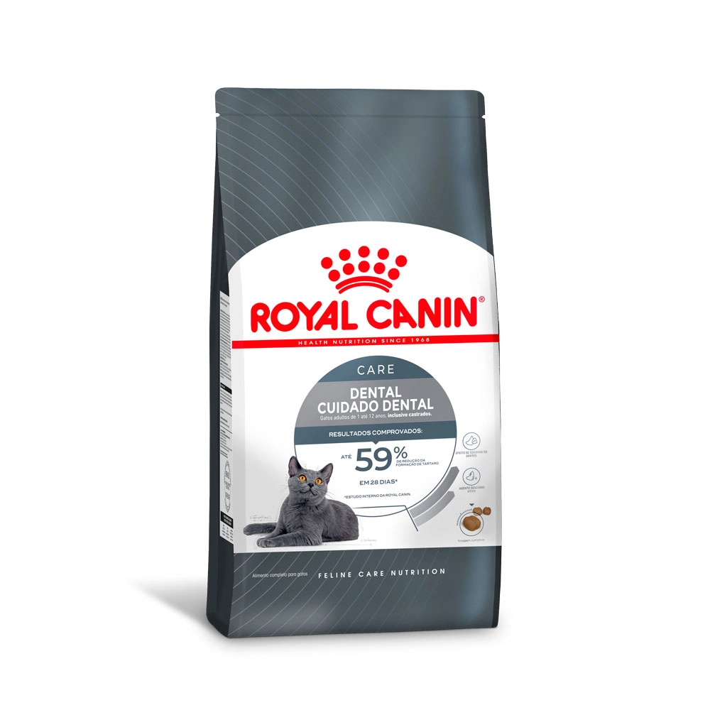 Ração Care Fcn Dental Para Gatos Adultos Royal Canin 400g