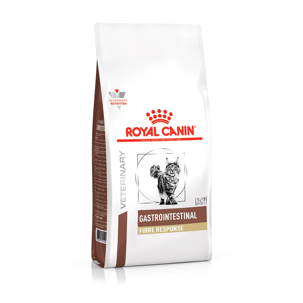 Ração Royal Canin Feline Veterinary Diet Gastro Intestinal Fibre Response Para Gatos Com Doenças Int