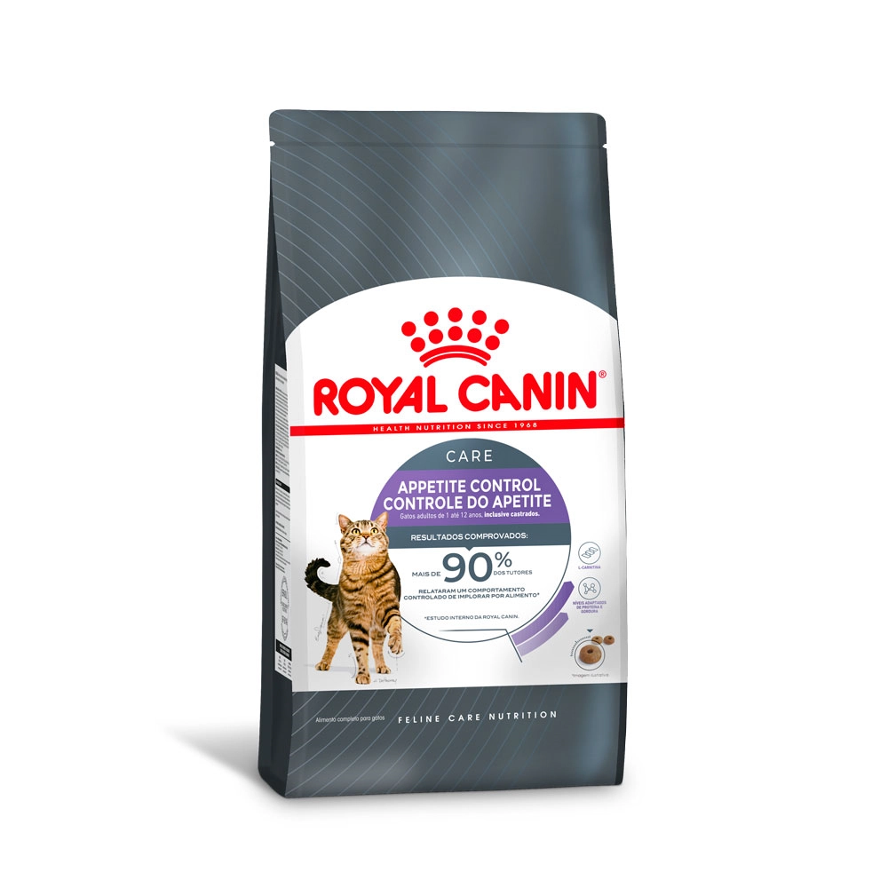 Ração Care Controle Do Apetite Para Gatos Adultos Royal Canin 3kg