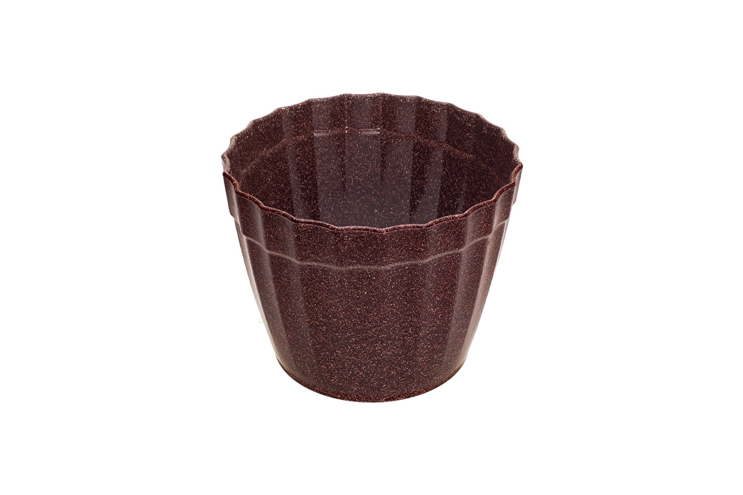 Vaso Plissado P Imbuia