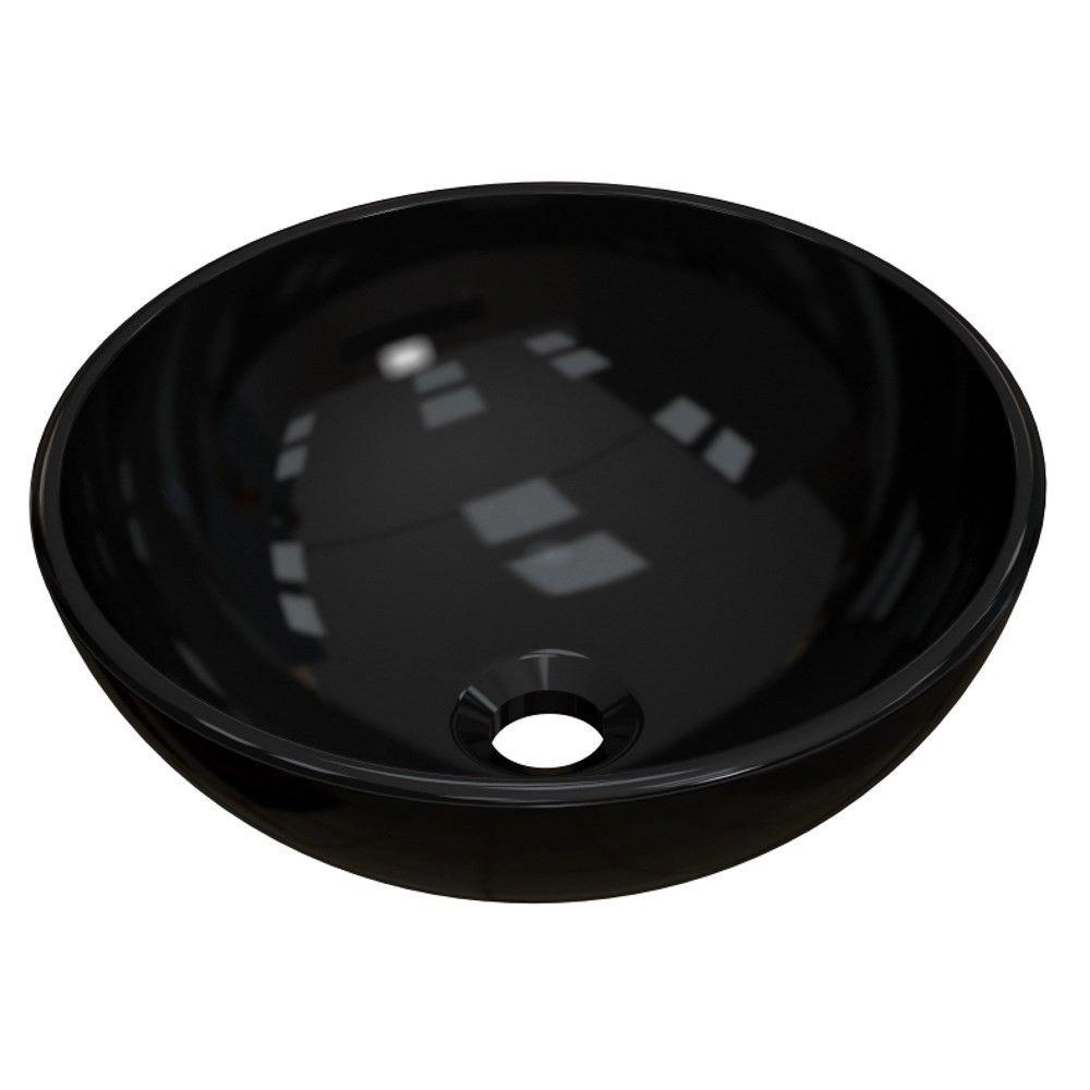 Cuba Pia De Apoio Redonda Bowl Preto