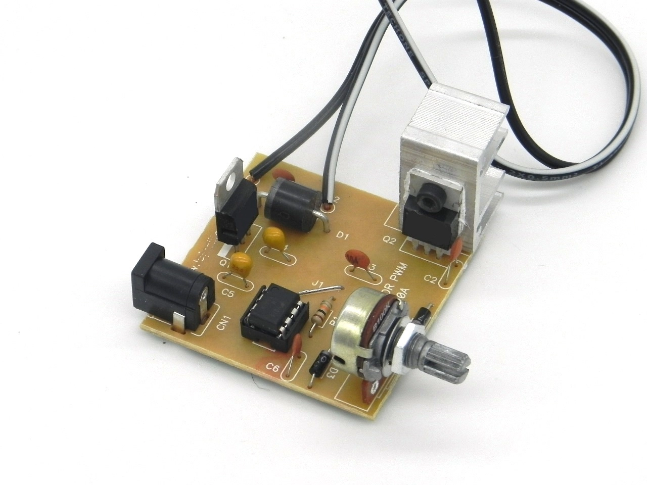 Controlador De Velocidade para Motor 12v 20a , 10A ou 15A (pwm) Regulagem de 0 A 100%