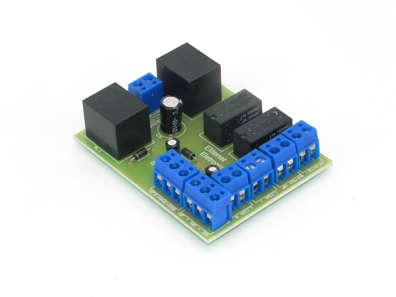 Inversor Automático De Sentido de Giro Para Motor Dc ( Modo Loop ) 12V , 6V e 24V DC