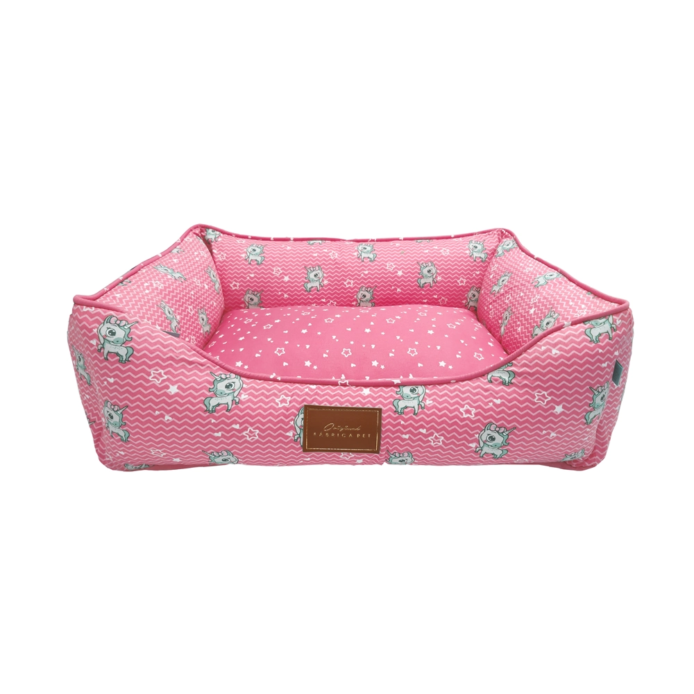 Cama Unicornio G Rosa