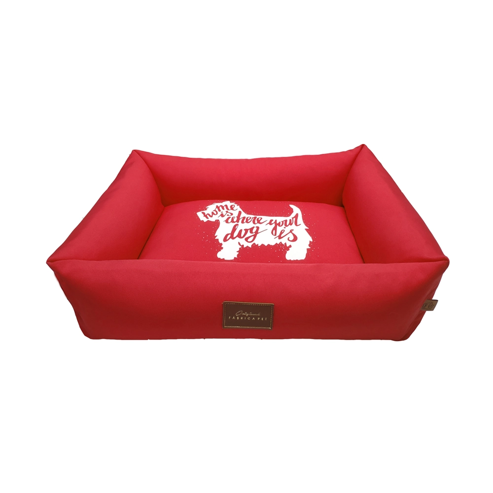 Cama Fábrica Pet Chile - M - Vermelho