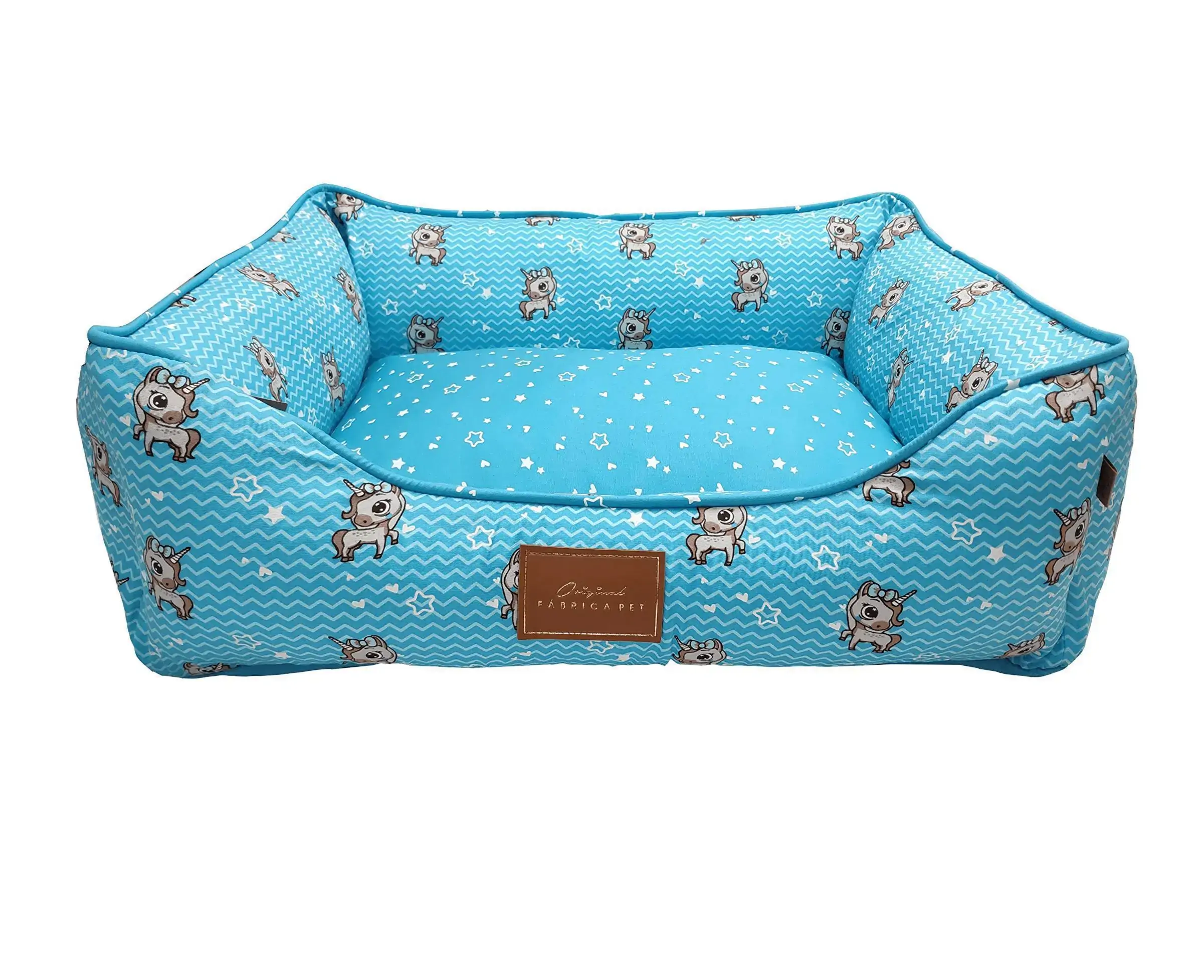 Cama Unicornio M Azul