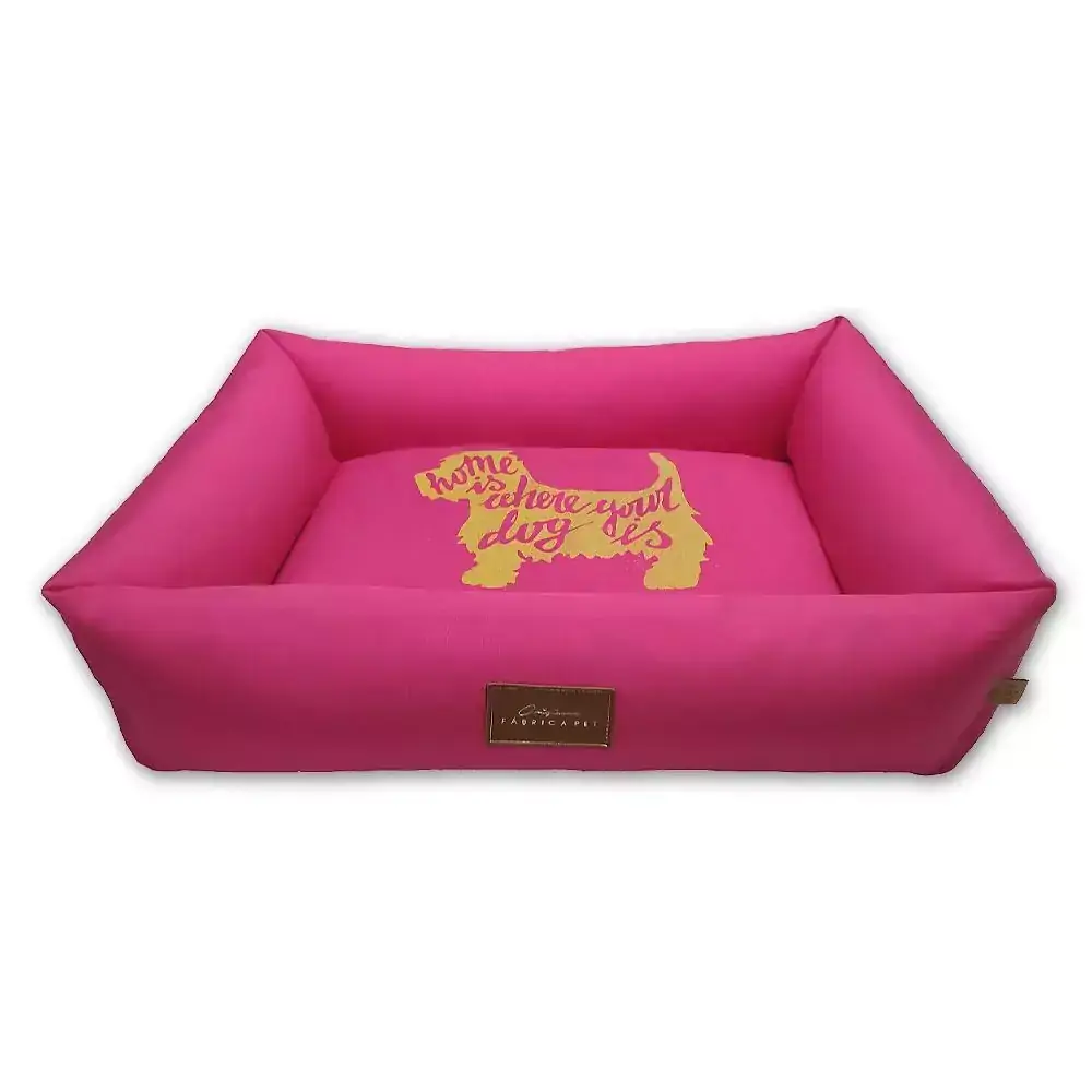 Cama Fábrica Pet Chile - G - Rosa