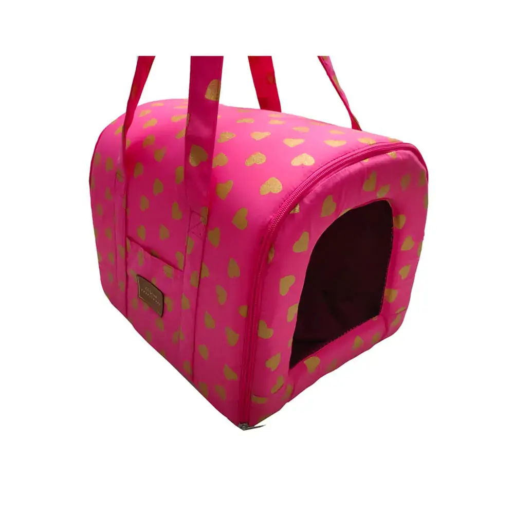 Transporte Fechado Love Fábrica Pet Rosa
