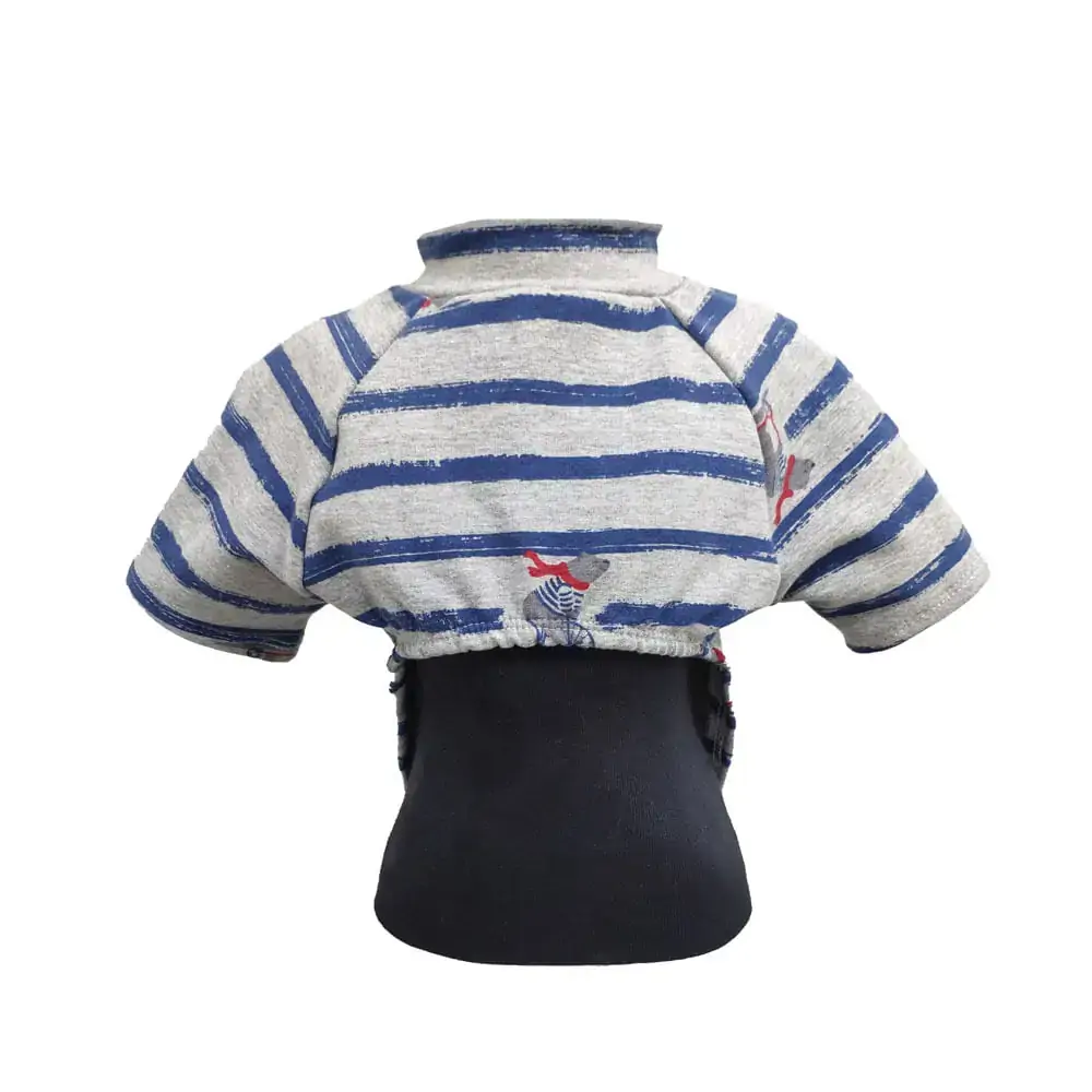 Blusa Moletom Bicicleta Azul Tamanho 7 Fábrica Pet Un