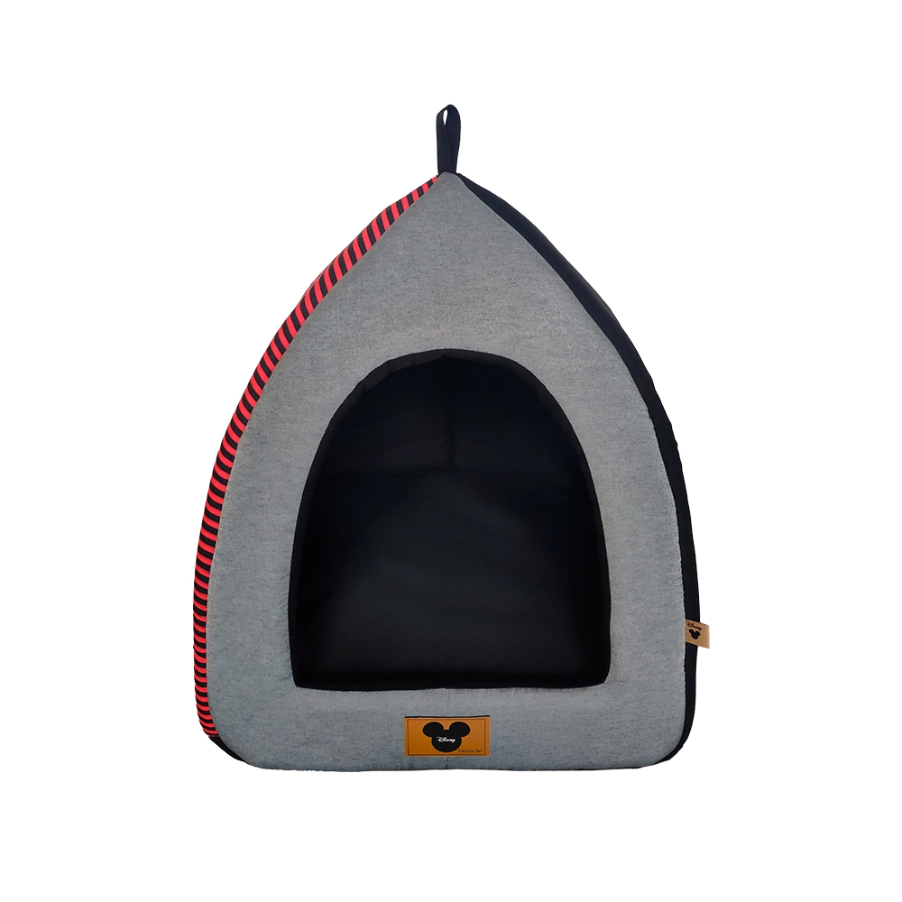 Cabana Listra Preta Mickey Fábrica Pet