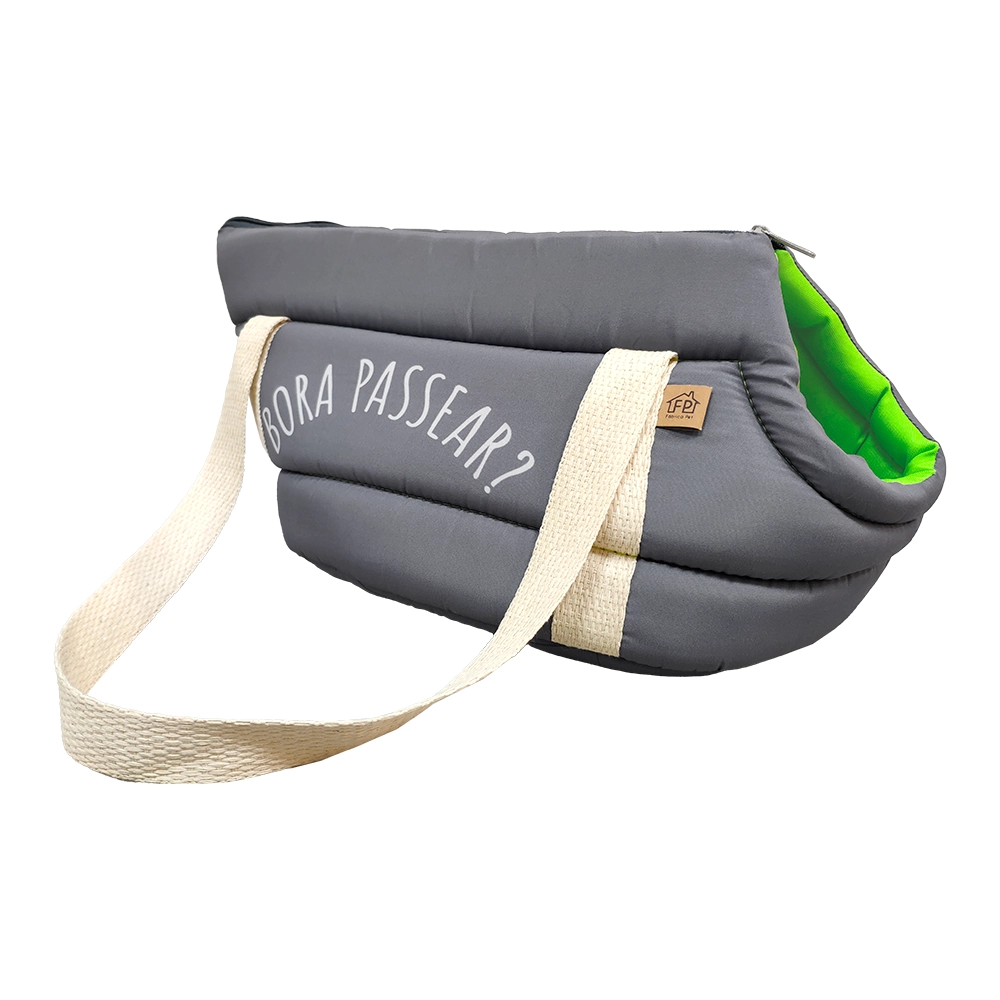 Bolsa Aberta Neon Verde G
