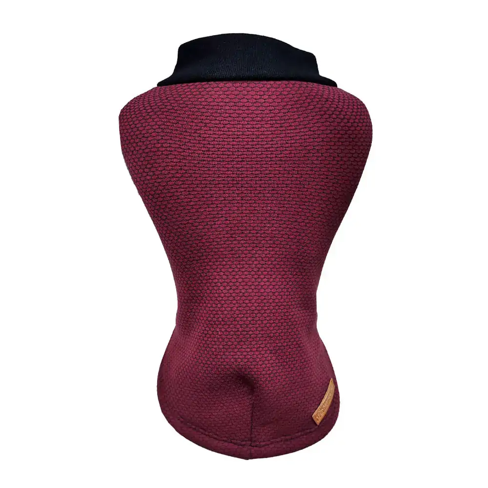 Blusa Fabrica Pet Colmeia Vinho Tamanho 7