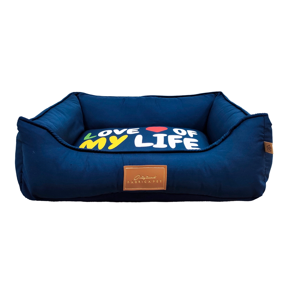 Cama Love of My Life Marinho Fábrica Pet - M