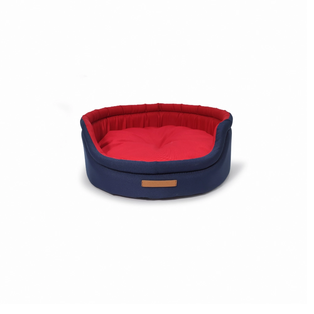 Cama Fábrica Pet Dog Cat Azul Para Cães E Gatos Tam.g