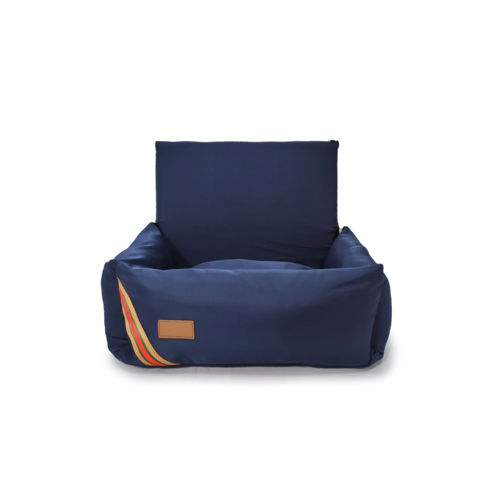 Cama Auto Fábrica Pet D Acqua Azul Para Cães E Gatos