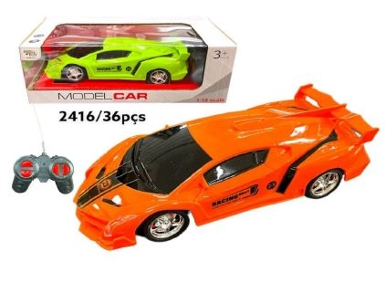 Carro Controle Remoto C/luz Sortido Ref.ms 2416