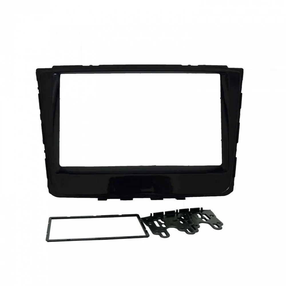 Moldura de Som 2 Din Black Piano - FIAMON SOUND 4002