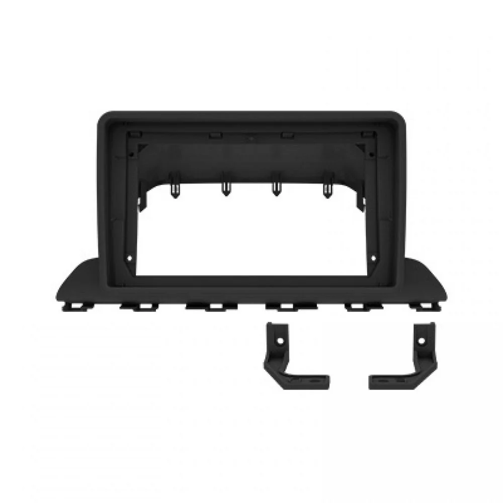 Moldura de Som 2 Din Preta Fosco - FIAMON SOUND 4199