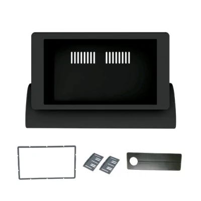 Moldura de Som 2 Din Preta Fosco - FIAMON SOUND 4255