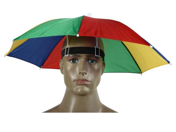 Chapeu Guarda Chuva Colorido