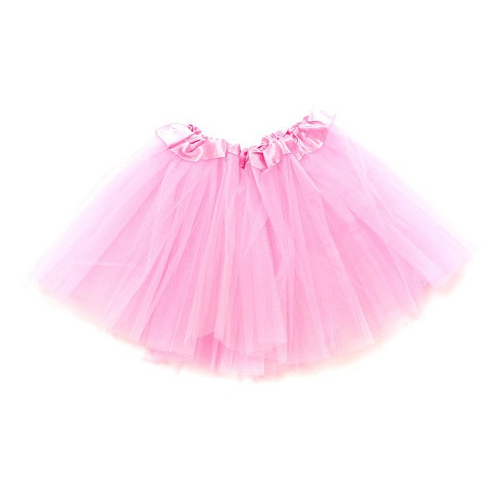 Saia Tule Rosa 30 Cm