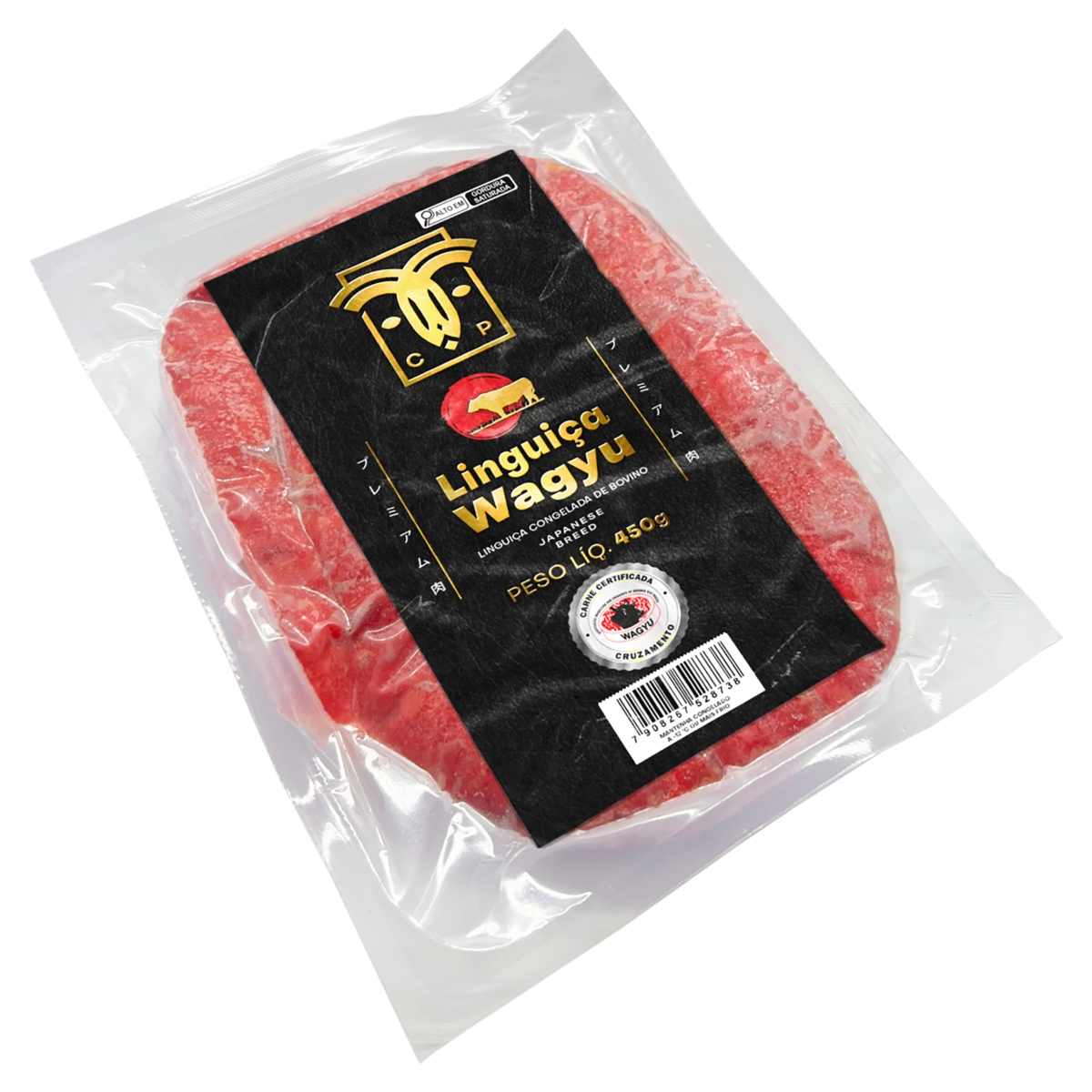 Linguica Wagyu Cara Preta 450g