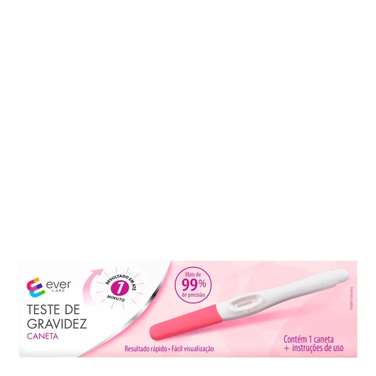 Teste de Gravidez Ever Care Caneta 1 Unidade
