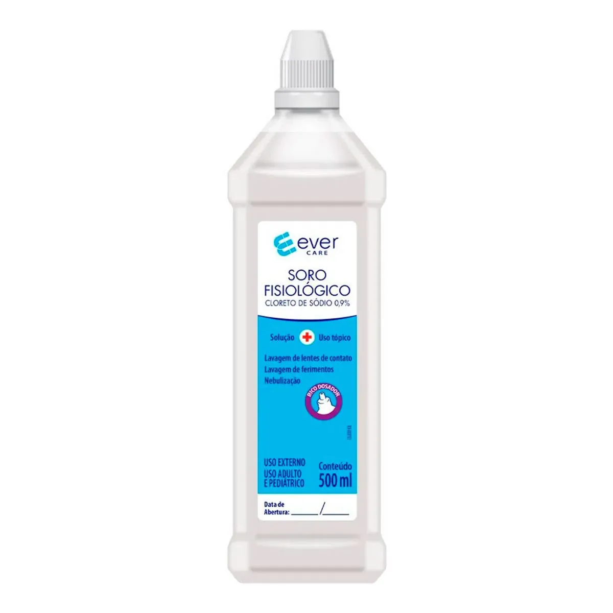 Soro Fisiológico Ever Care Bico Dosador 500ml