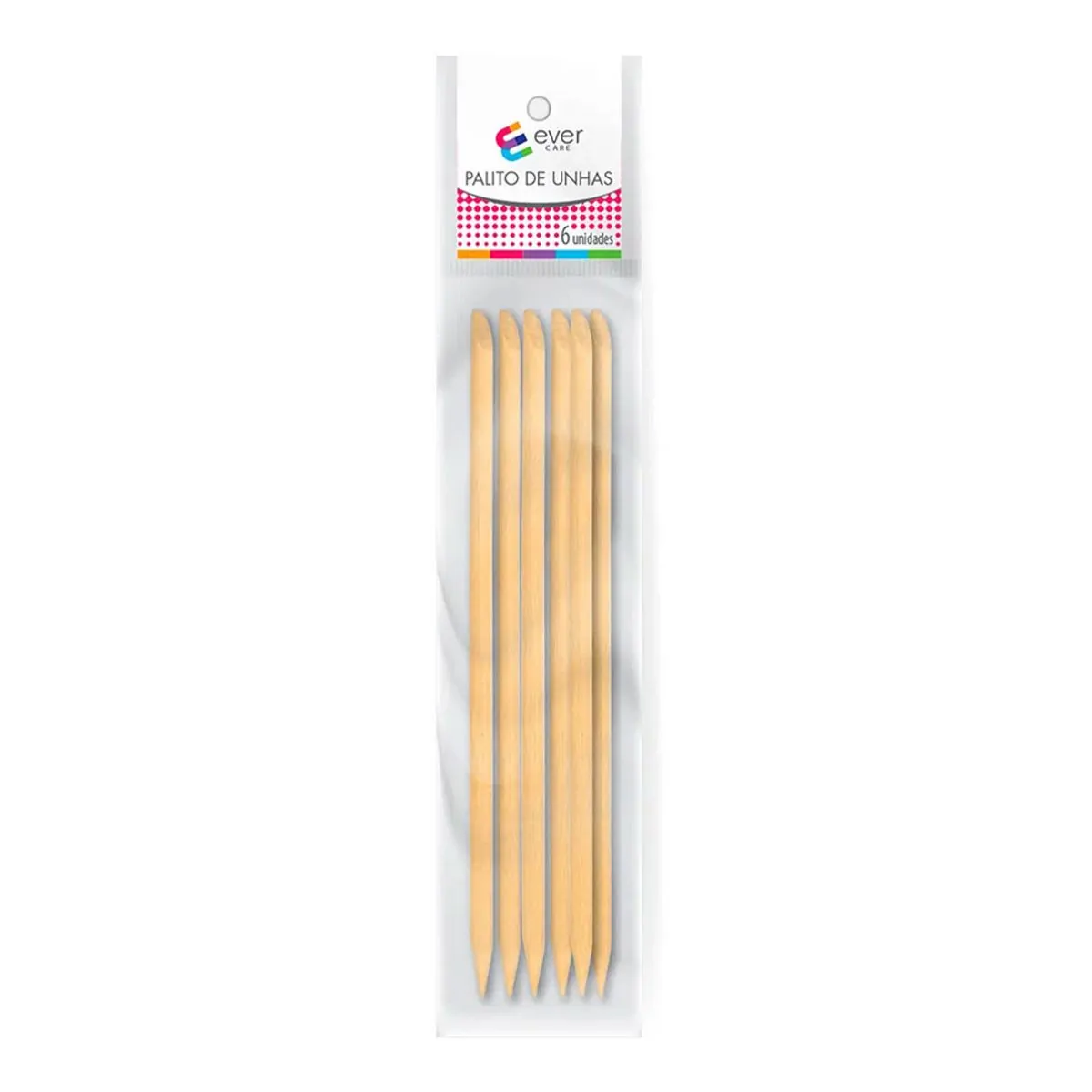 Palito De Unha Ever Care 6 Unidades