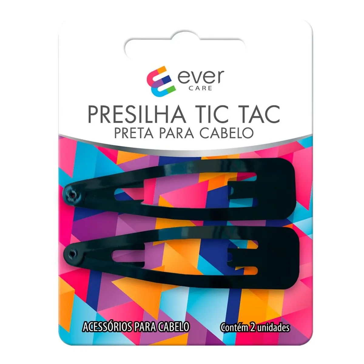 Presília para Cabelo Ever Care tipo Tic Tac 2 Unidades