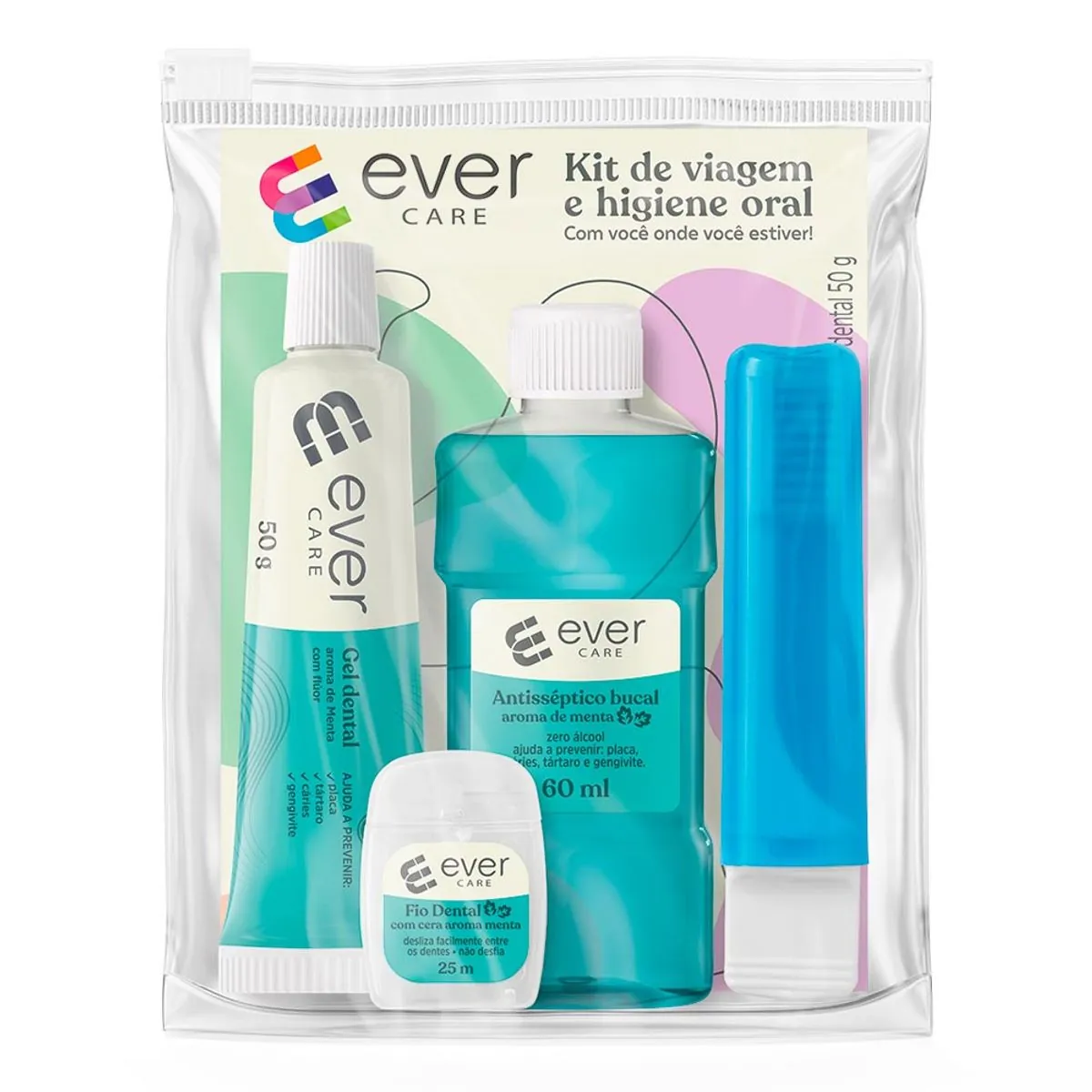 Kit Viagem Ever Care 1 Unidade