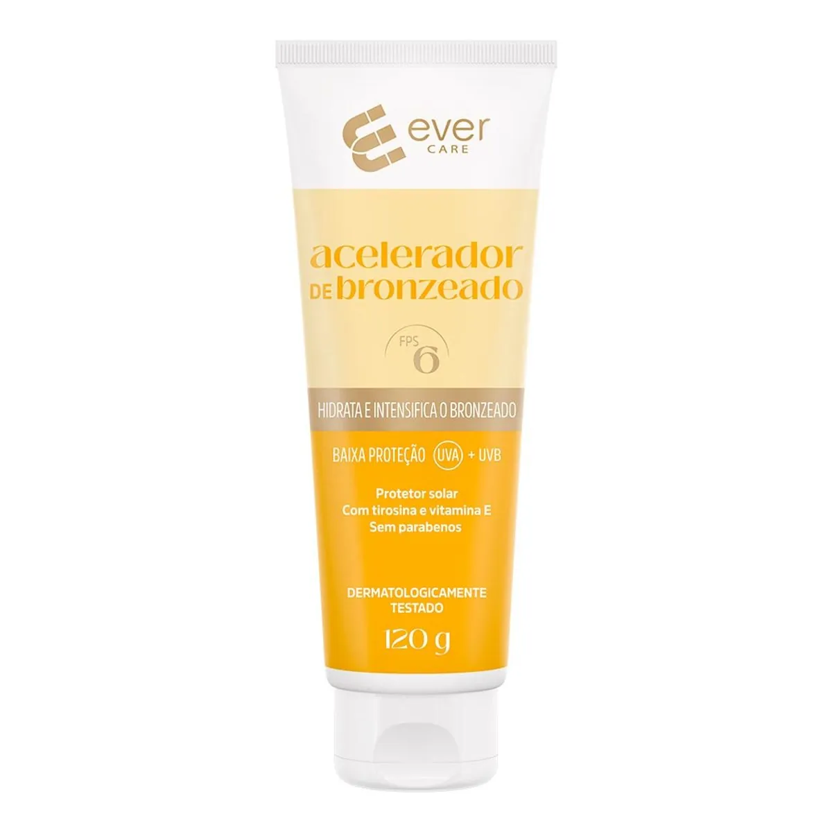 Acelerador de Bronzeado Ever Care FPS6 120g