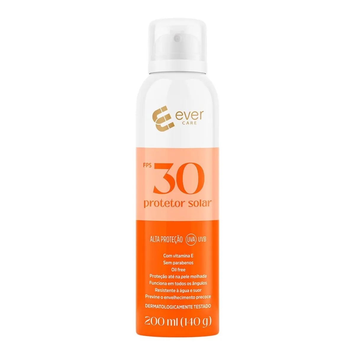 Protetor Solar Ever Care FPS 30 Aerossol 200ml