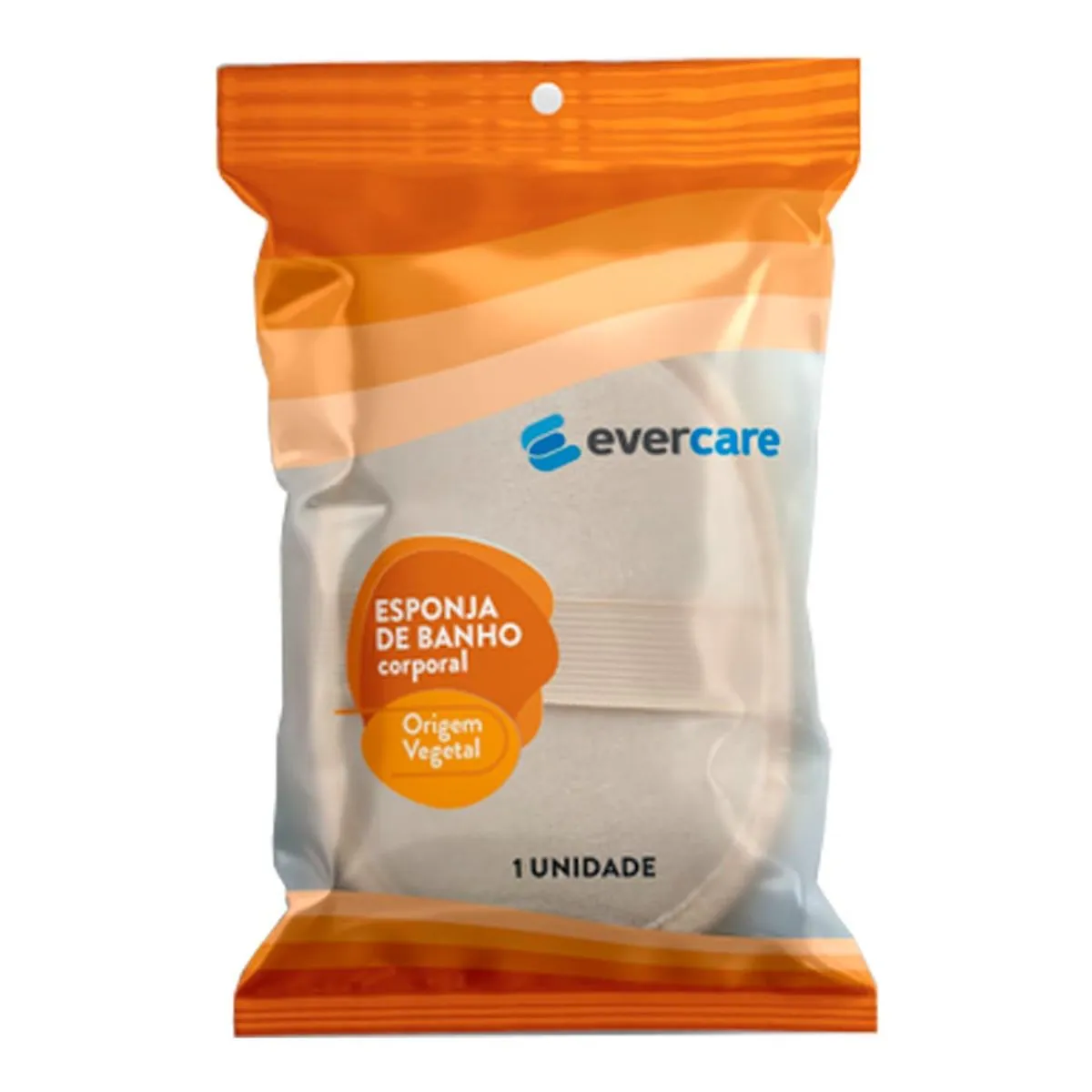 Esponja de Banho Ever Care Sisal Oval Orgânica 1 Unidade