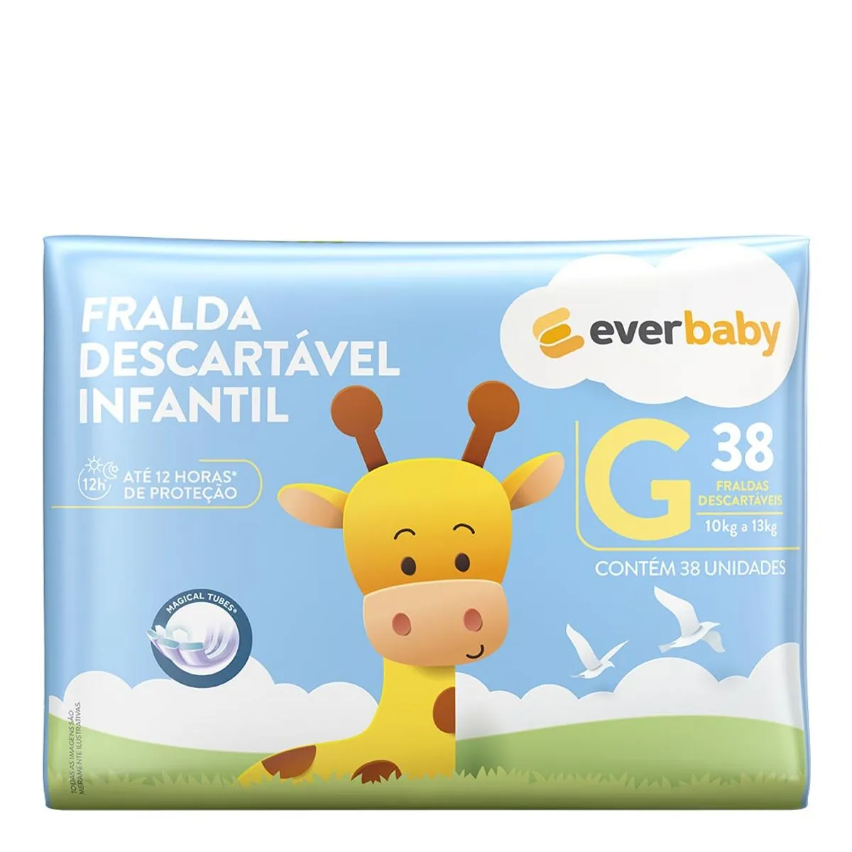 Fralda Ever Baby G 38 Unidades