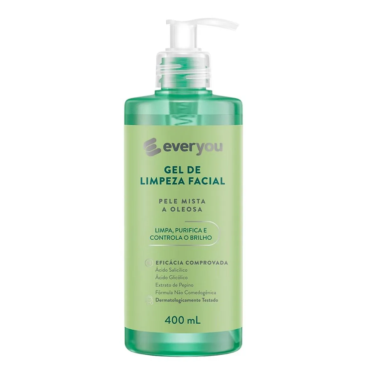 Gel de Limpeza Ever You Pele Mista a Oleosa 400ml