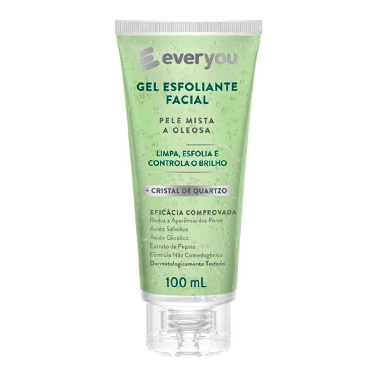 Gel Esfoliante Facial Ever You Pele Mista à Oleosa 100ml