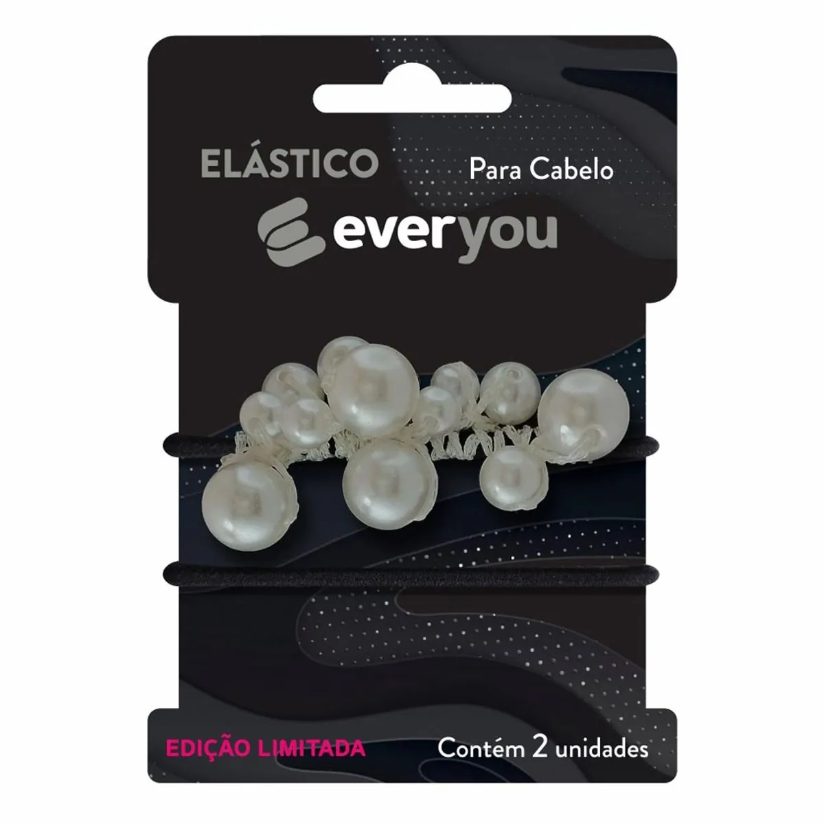Elástico para Cabelo Ever You Fashin Sortidos 2 Unidades