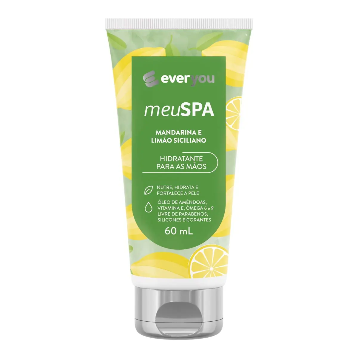 Hidratante para Mãos Ever You Meu SPA Mandarina & Limão Siciliano 60ml