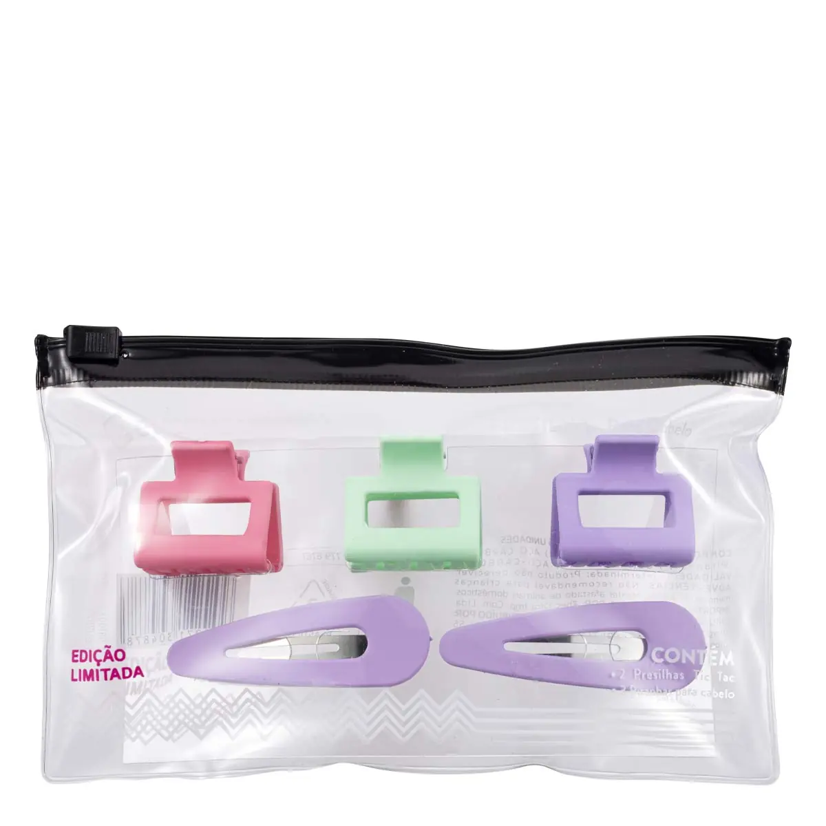 Kit Prendedor para Cabelo Ever You Fashion 5 Unidades