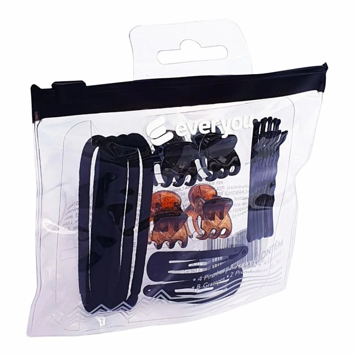 Kit Prededores para Cabelo Ever You Báscio 18 Unidades